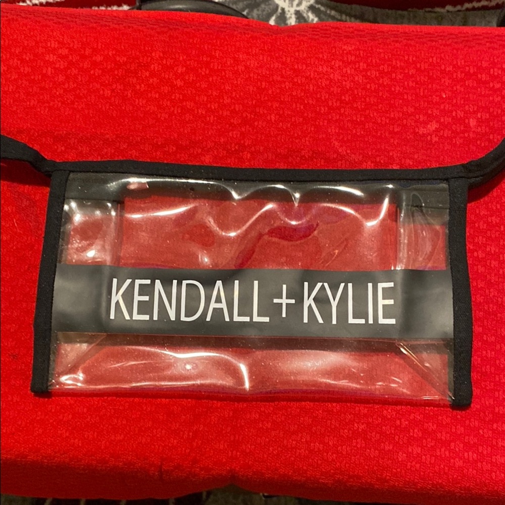 Kendall & Kylie Red Makeup Bag